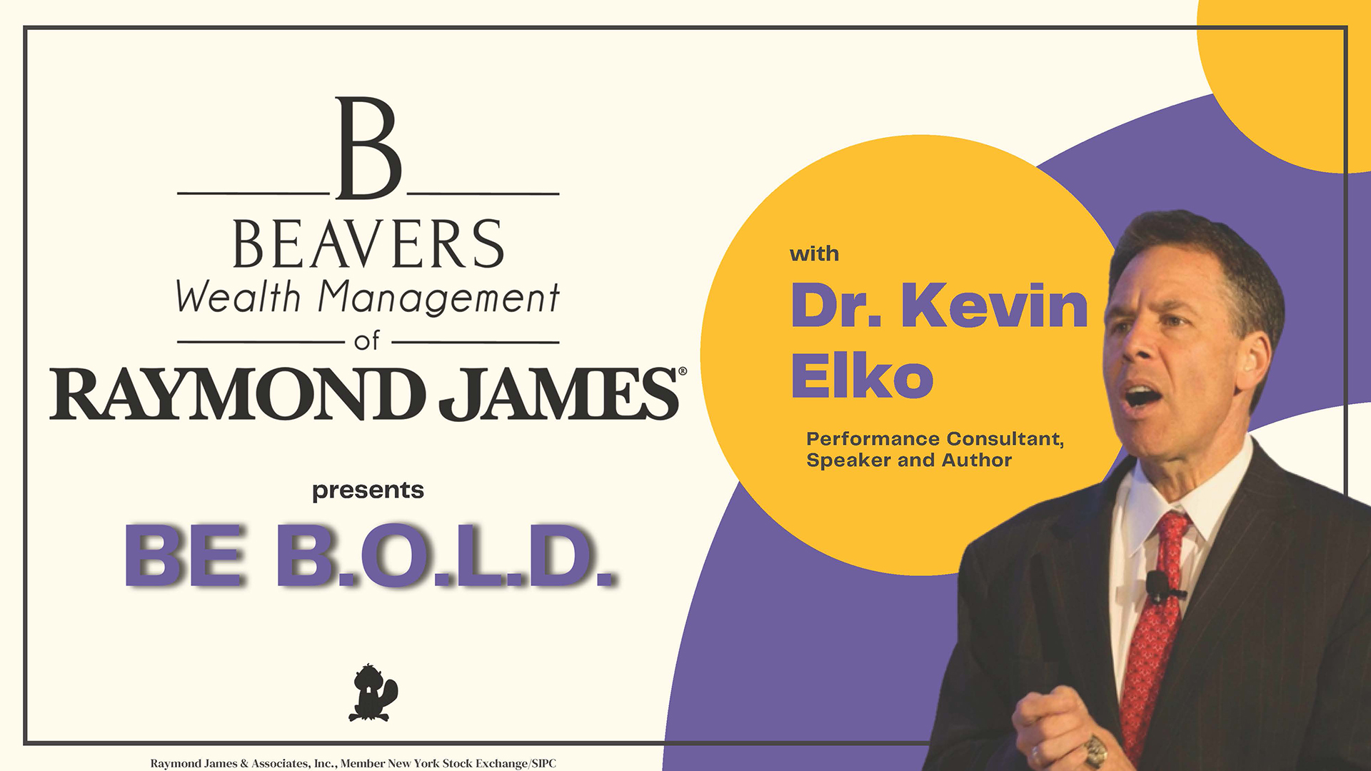 Dr. Kevin Elko - Be B.O.L.D. Replay